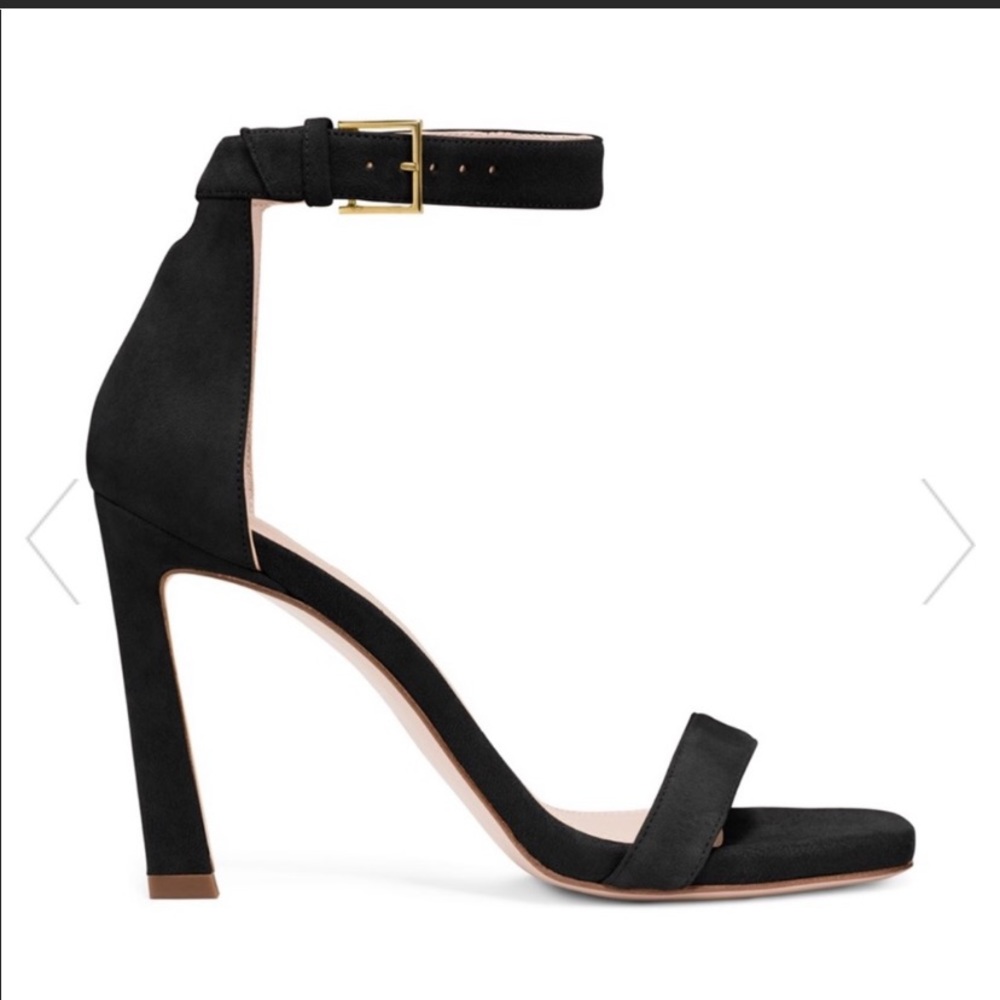 Never Worn Stuart Weitzman 75 Square Nudist